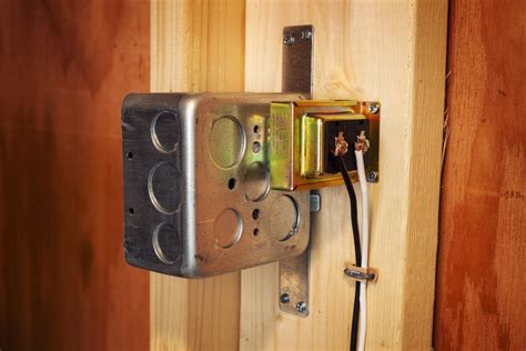 12 volt transformer junction box|doorbell transformer inside junction box.